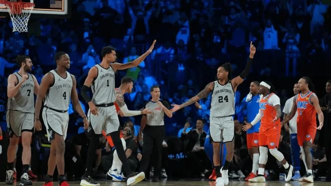 文班亚马绝杀助马刺力克太阳 两月20胜1负冲击西