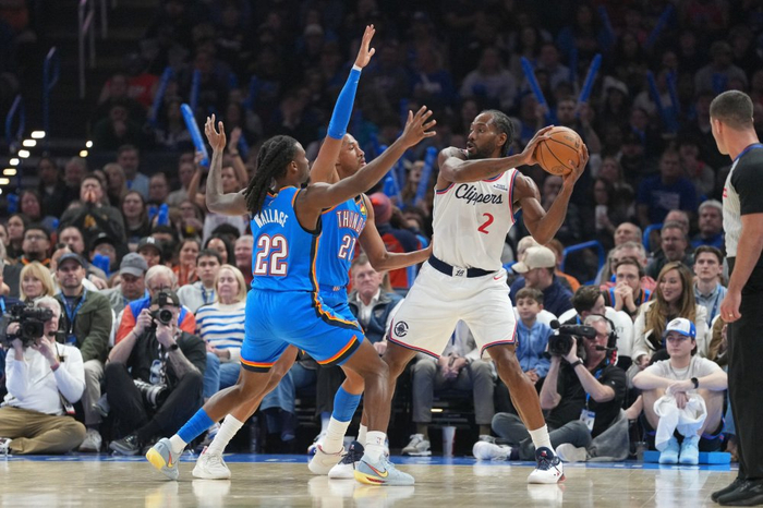 雷霆对阵快船关键战 亚历山大战旧主冲击7连胜提